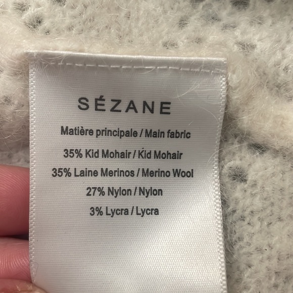 Sezane Cardigan Sweater M - Picture 7 of 8